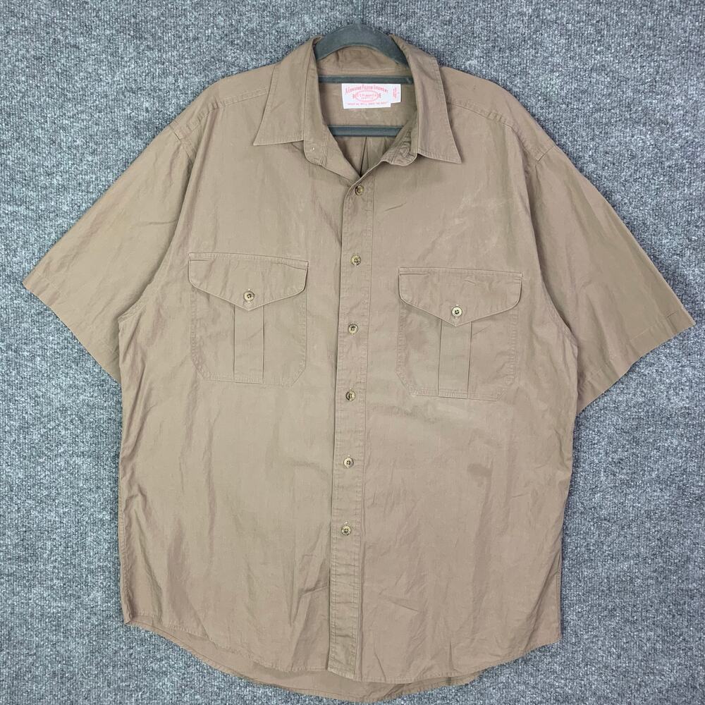 Vintage C.C Filson Shirt Mens Sz Large 100% Cotton Button Up Outdoor‎